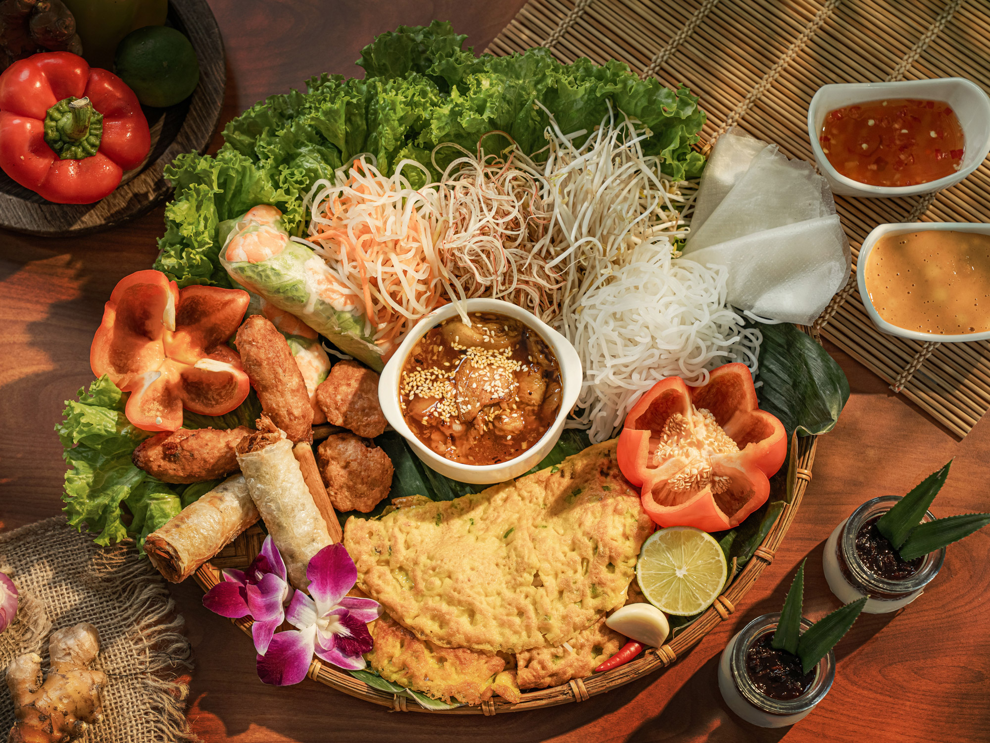 Vietnamese Culinary Platter